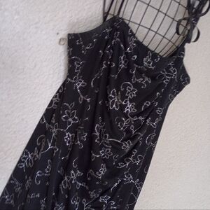 Vintage Y2K Bling USA Gown Dress Formal Plus Size Sequins Slit Beautiful ❤️ 13